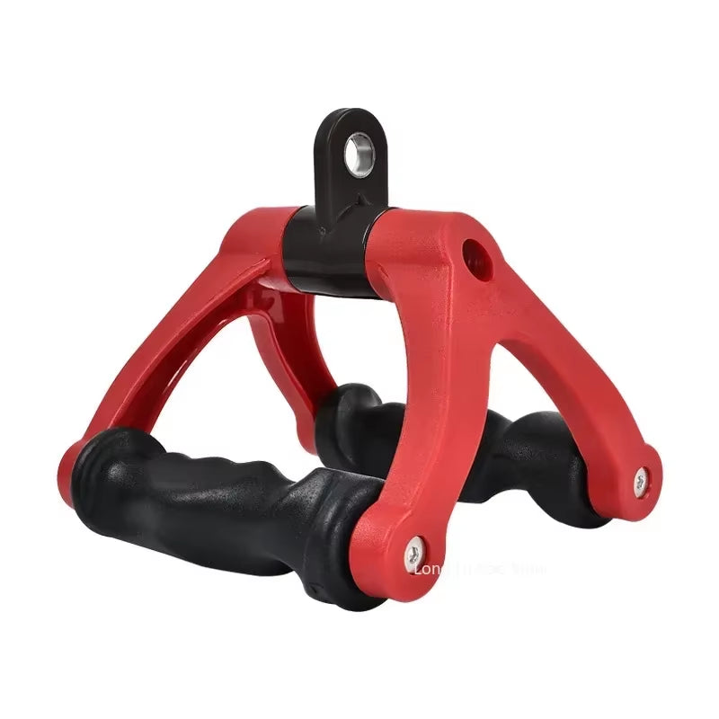 Ergonomics V-Shaped Rowing Bar 360°Rotating V-Handle Biceps Triceps Back Workout T-Bar Row Handle LAT Pull down Cable Machine
