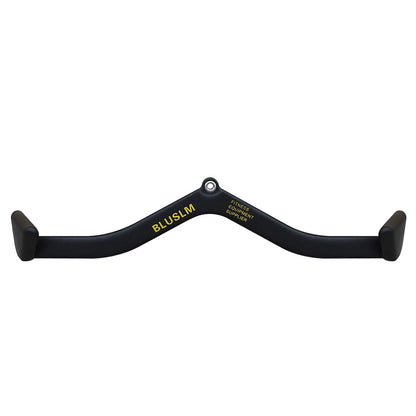 Fitness Lat Pull down T Handle Bar， Rowing Rotating V-Bar Pulley Cable Machine Handle， Grip Gym Equipment for Back Triceps Train