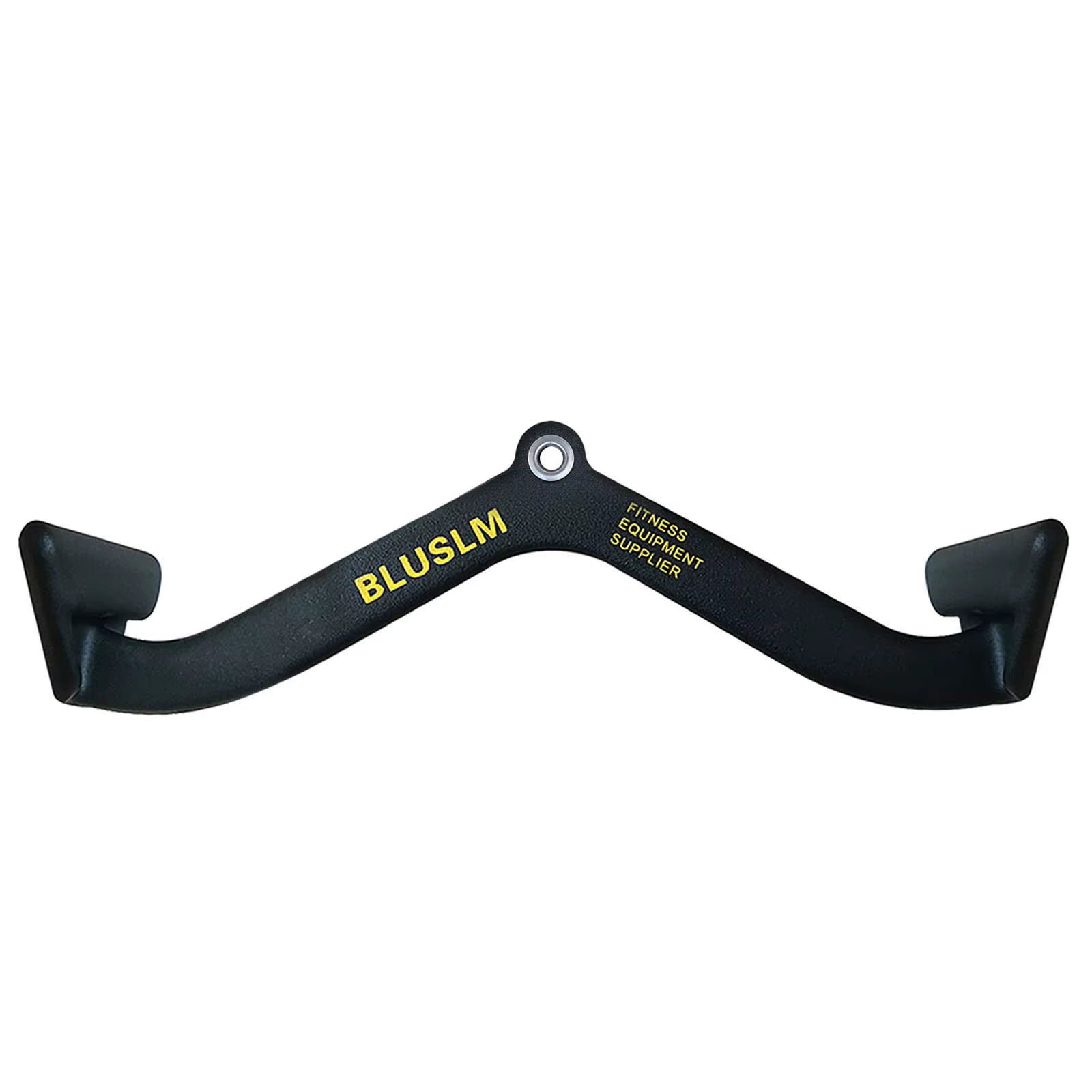 Fitness Lat Pull down T Handle Bar， Rowing Rotating V-Bar Pulley Cable Machine Handle， Grip Gym Equipment for Back Triceps Train