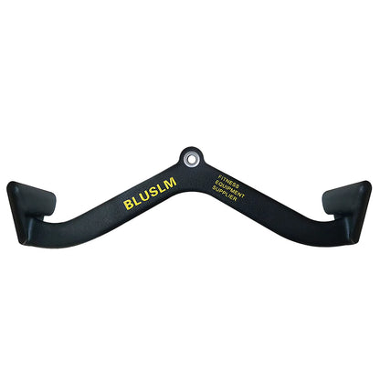 Fitness Lat Pull down T Handle Bar， Rowing Rotating V-Bar Pulley Cable Machine Handle， Grip Gym Equipment for Back Triceps Train