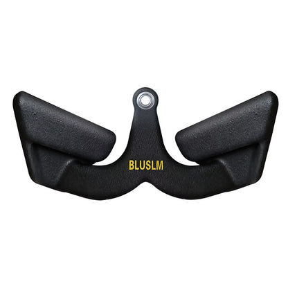 Fitness Lat Pull down T Handle Bar， Rowing Rotating V-Bar Pulley Cable Machine Handle， Grip Gym Equipment for Back Triceps Train