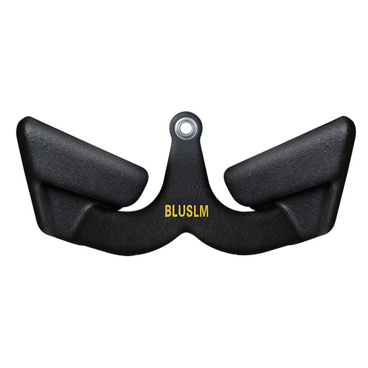 Fitness Lat Pull down T Handle Bar， Rowing Rotating V-Bar Pulley Cable Machine Handle， Grip Gym Equipment for Back Triceps Train