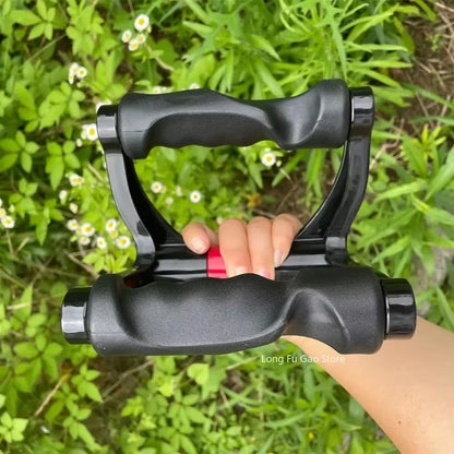 Ergonomics V-Shaped Rowing Bar 360°Rotating V-Handle Biceps Triceps Back Workout T-Bar Row Handle LAT Pull down Cable Machine