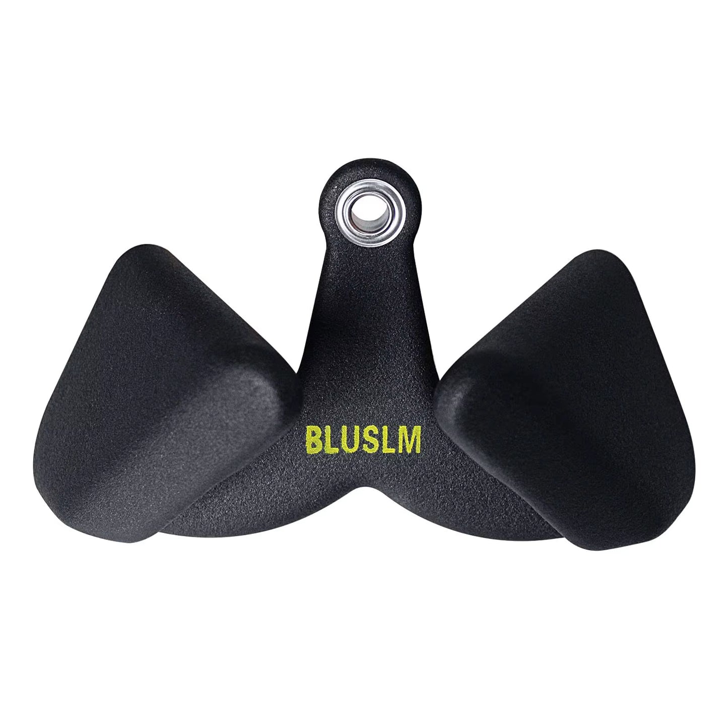 Fitness Lat Pull down T Handle Bar， Rowing Rotating V-Bar Pulley Cable Machine Handle， Grip Gym Equipment for Back Triceps Train