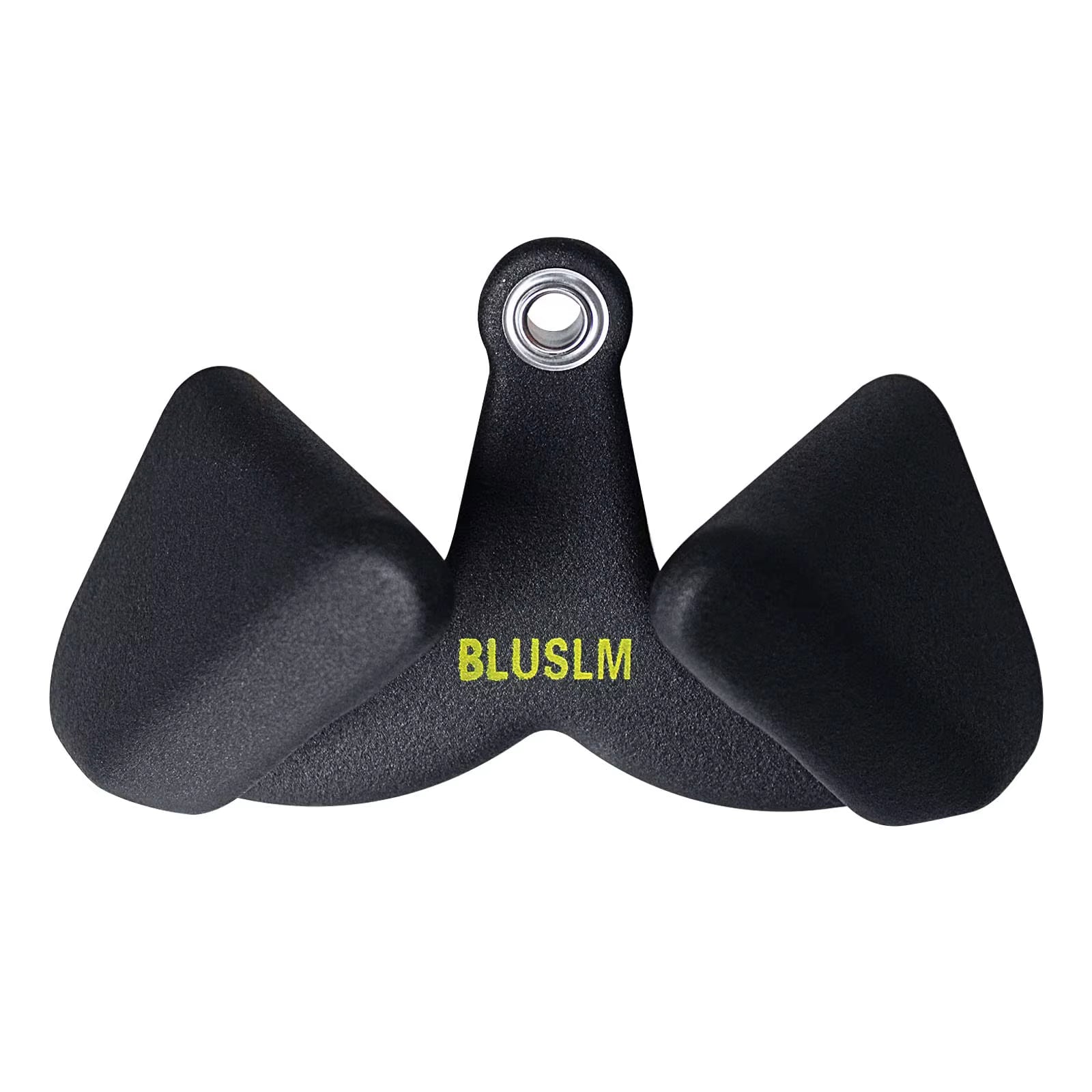 Fitness Lat Pull down T Handle Bar， Rowing Rotating V-Bar Pulley Cable Machine Handle， Grip Gym Equipment for Back Triceps Train