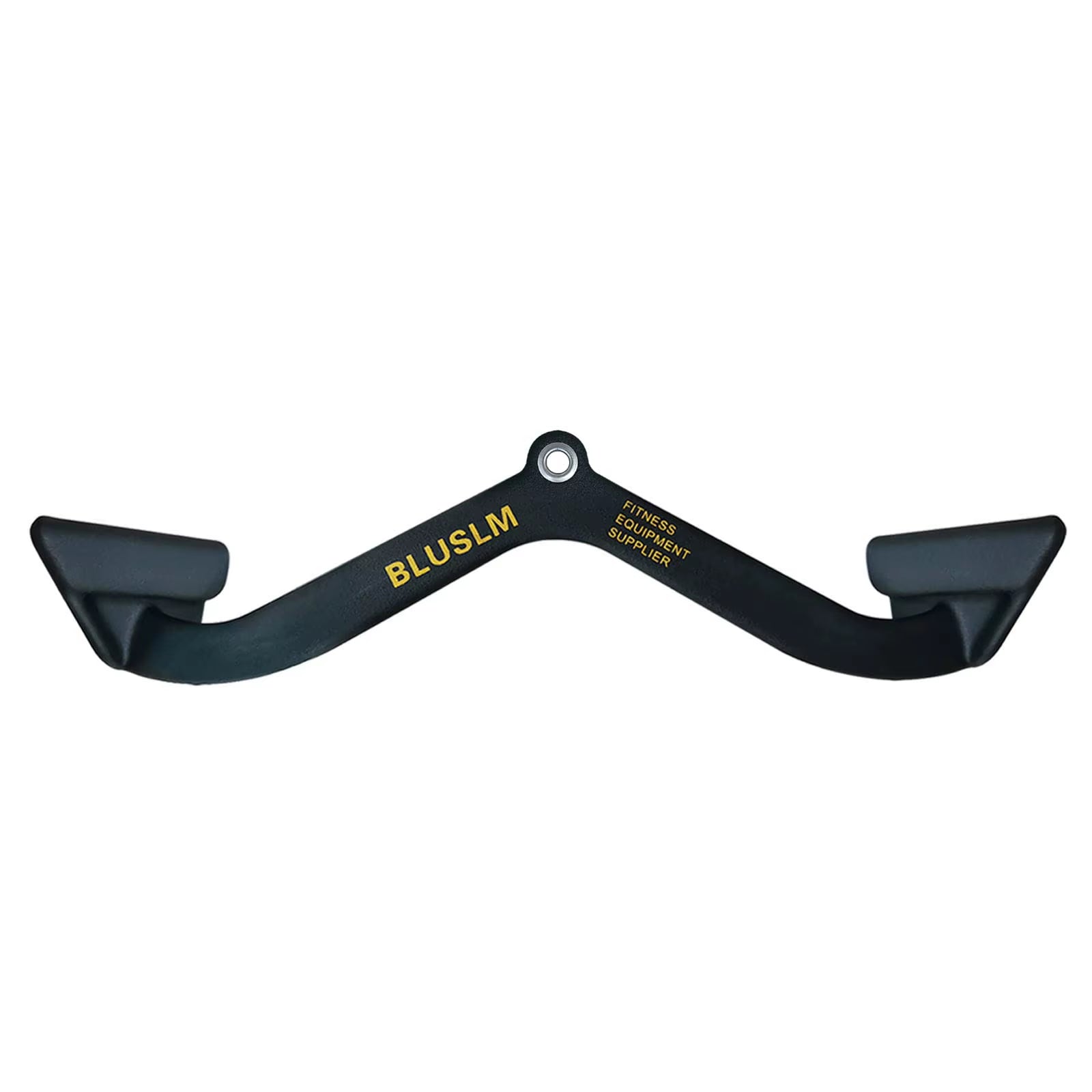 Fitness Lat Pull down T Handle Bar， Rowing Rotating V-Bar Pulley Cable Machine Handle， Grip Gym Equipment for Back Triceps Train